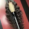 Ishow Loose Deep Curly 5*5 Przezroczysta koronka Zamknięcie Peruka Brazylijski ludzki włos Peruki Body Wave Woda Prosta koronkowa peruka Włosy peruwiańskie Ludzki włos Koronkowa peruka z przodu