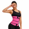 Taille Trainer Vrouwen Afslanken Schede Tummy Verminderen Shapewear Buik Shapers Zweet Body Shaper Sauna Corset Trimmer Riemen9345344