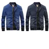 Xingdeng Fashion Denim Jacket Men jeans jas over jas masculino geborduurde standneckkleren T200502