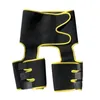3In1 Women High Waist Thigh Sweat Shapewear Slimming Leg Body Shapers Adjustable Trainers Slimming Belt214C