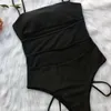 Lüks Tasarımcı Bandage Mayo Kadın Bikini 2019 Seksi OnePiece Monokini Bodysuit One Piece Mayo Kadın Yüzme Bat8141955