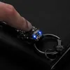 Keychains LED Light Chinese Brave Troops Model Keychain Key Holder Car Ring Chain Automobile Creative Gift Styling Accessories