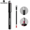 Rockbros Bike Bicycle Pump Aluminium Alloy 150psi/260psi Högtryck Mini Luft för cykeldäck Inflator MTB 220225