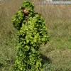 Outdoor Hunting Bird Watching Jungle Leaf Camouflage Ghillie Suits Light CS Shooting Training Breathable Tops Pants Set Clothing 201211