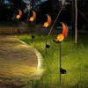 LED-Flammenlampen, flackerndes Licht, Sonne, Mond, Solar-Fackel, wasserdicht, für den Außenbereich, Garten, Landschaft, Dekoration, Flammeneffekt-Lampe