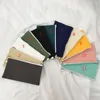 Simplicity Blank Canvas Zipper Pencil Cases Pen Pouches Cotton Cosmetic Bags Makeup Bags Mobile Phone Clutch Bag 11 Colors GGD2185