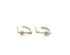 Earrings Black Diamond Stud Ear Jewelry New Earring Studs Pack 18k Good Korean Earring