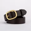 Widefiling Moda Donna Lettera Cinture con fibbia in metallo Cintura in pelle Cintura con scatola Il regalo per la fidanzata289J