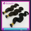 1 pakiet pakietów 830039039 podwójnie narysowany keratyna fuzyjna strój końcowy ILink Hair Extensions Fave Indian Remy prosto I Shap6453421