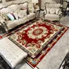 Tapis floral persan nouvellement rétro antidérapant tapis lavable pour chambre salon cuisine 201214