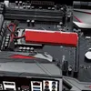 Wentylatory chłodzenie RGB Dostosuj LED z pilotem Pamięć pamięci RAM Heatsink Aluminium Aluminium Kamizelka chłodząca dla DIY PC gry DDR DDR3 DDR4