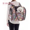 Luxury Canvas Dog Carrier Backpack Bag Shoulder Handbag Pet Little Medium Animal Travel Outdoor Transport Portable Tote Cat Good LJ201201