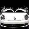 2PCSpairs Car Headlight Eyelashs Sticker Sexiga ögonfransar Klistermärke Lampdekoration Personliga lampor Eyelash Decals Friends Gift AU6038046