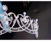 2021 Ny Vintage Barock Bridal Tiaras Tillbehör Prom Headwear Stunning Sheer Crystals Bröllop Tiaras och kronor 1910