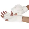 Cinq doigts gants filles femmes hiver chaud fourrure tricot mitaines sans doigts pour cadeaux main poignet plus chaud A301