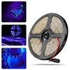 12 فولت uv قطاع ضوء الأشعة فوق البنفسجية 395-400nm blacklight 2835 SMD 60LED / م مصباح الشريط مقاوم للماء ل dj مضان حزب