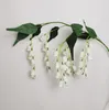 Simülasyon Çan Orkide Oturma Odası Dekoratif Çiçekler Düğün Salonu Asılı Çiçek Malzeme Tavan Yanlış Çanlar
