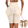 Crossdresser fesses hanche rehausseur rembourré Shaper culotte Silicone hanche coussinets transgenre faux cul rehausseur sous-vêtements264y3406315