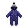 018m Nyfödd spädbarn Vinter Jumpsuit för baby Snowsuit Snow Coats Baby Boys Girls Romper Warm Overalls Barn Bomullskläder 2013739775