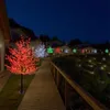 Décorations de jardin LED Cherry Blossom Tree Light 480pcs Ampoules LED 1.5m Hauteur 110 / 220VAC Sept Couleurs pour Option Utilisation Extérieure Imperméable À La Pluie