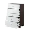 US ACME ACME Eloy Chest Mobili in Espresso bianco 97368 A26
