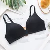 Roseheart Neue Frauen Mode Schwarz Haut Grau Weiß Drahtlose Gepolsterte Bhs Sexy Einteilige Bhs Bralette Cup A B Unterwäsche weibliche 201202