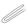 Jewelry Handmade Black Beads Crystal Eyeglasses Chain Sunglasses Chains Hanging Rope Glasses Accessories 70cm Wholesale