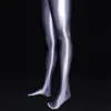 Sexig glänsande strumpbyxor Potlood Pant olie glansig slät potlood broek sexig erotische underkläder tätt kvinna plus storlek 201109