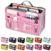 Voeg tas vrouwen make-up tas draagbare reizen invoegen organizer handtas portemonnee dame make-up cosmetische tas mode vrouwelijke draagtas hha2107