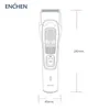 Enchen Sharp 3S Electric Hair Clipper Professional Trimmer dla mężczyzn bezbładzie brody do cięcia maszyna do cięcia Razor 220712