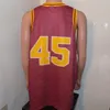 custom Gophers Vtg Team Basketball Jersey 90's NCAA Maroon Gold Stitched Customize any number name MEN WOMEN YOUTH XS-5XL
