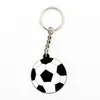 PVC Originality Nyckelkedja Fotboll Baseball Basketboll Volleyboll Keys Ring Lovely Portable Buckle med olika stilar sn3397