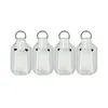 Leere weiße Sublimation 30ml / 1oz antibakterieller Handgelhalter Schlüsselanhänger Hand Sanitizer Flaschenhalter ohne leere Flasche Auf Lager DHC1746