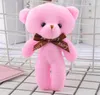 Porte-clés en peluche coloré 12cm, pendentif ours en peluche, poupée, faveur de fête prénatale, animaux de dessin animé, décorations de fête