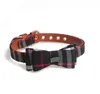 Fashion Dog Collar och koppel av högsta kvalitet med bågehund triangelhandduk slips ganska metall spänne liten dogcat krage husdjur accessor2452