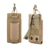 Спортивная тактическая сумка на открытом воздухе 5.56 9-мм двойной мешочек для журнала с рюкзаком аксессуары для шестерни для шестерни для картриджа Clip Clip No11-567