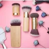 Bamboo Makeup Brushes Woman Bamboo Handle Facial Mask Brush Foundation Borste Cosmetics Make Up Borstar Kits Verktyg