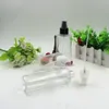 40pcs 200ml clear Empty Pet Plastic Perfume spray Bottle,200cc PET plastic container,Cosmetics packaging container