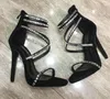 Hot sale- Women Designer Sandals Open toe So Kate Styles Fashion girl high heels 12CM LANCE Leather size 35-42