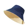 Dames Bucket Hat Zomer Cap Big Brim Versie Panamese Vrouwen Zonnehoed voor Vrouwelijk Strand Dubbelzijdig Fisherman Hat Visor G220301