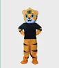 Новые костюмы талисмана тигр мультипликационная кукольная одежда Tiger Walking Props Clate