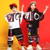 Girls Boys Outwear Tshirt Hoodie Jogger Pants T Shirt Hip Hop Clothing Jazz Dance Costumes Kids Concert Ballroom Dancing Clothes5192440