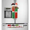 Christmas Fridge Handle Covers Snowman Decorations Microwave Oven Refrigerator Door Handle Cover for Kitchen Appliance JK2011PH