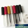 4 ML 20 pcs/lot 50 pcs/lot Tube de brillant à lèvres givré avec capuchon rouge/or/argent, Tube d'eye-liner cosmétique, contenant de mascara en plastique bricolage