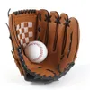 Buitensporten Lederen Honkbalhandschoen Drie Kleuren Baseball Handschoen Softbal Praktijk Apparatuur Afmeting 9.5 / 10.5 / 11.5 / 12.5 Linkerhand