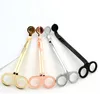 Rostfritt stål Snuffers Candle Wick Trimmer Rose Gold Candle Scissors Cutter Candle Wick Trimmer Oil Lamp Trim Scissor Cutter GGE2433452