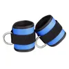 Enkelsteun 1 dubbele lus D gesp-riem bandjes neopreen voor kabelbeen gewatteerde outdoor manchetten fitness workoutmachines K5Z61