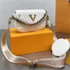 2021 Mode Schoudertas Nieuwe Wave Lederen Cross Body Bag Twin Set Satchel Handtas voor Mannen Presbyopic Mini Pakket Multi Pochette