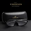 Zonnebrillen Kingseven Men Rijden gepolariseerd Night Vision Goggles Sun Glasess Brand Designer5420880