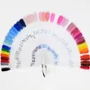 Nail Art Kits Acrylic Powder Set 10pcs One Pack Dipping Dust For Decoration 10g/Jar 10 Color/Pack Carved Pattern Manicure